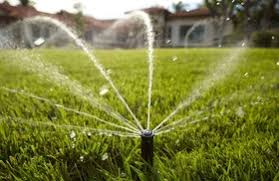 Trees and green space irrigated round the clock