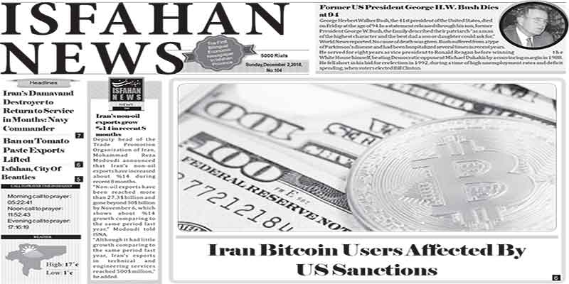 Iran Bitcoin Users Affected by US Sanctions