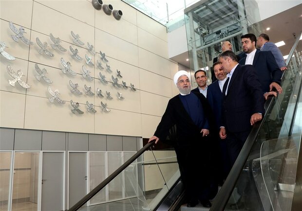 President Rouhani inaugurates IKIA’s Salam Terminal