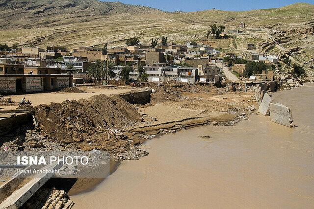 خسارت ۱۴۵ واحد مسکونی و ۲۳ کیلومتر از جاده های استان