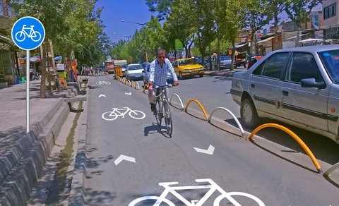 ایجاد شبکه بهم پیوسته دوچرخه در مناطق ۱۵ گانه اصفهان