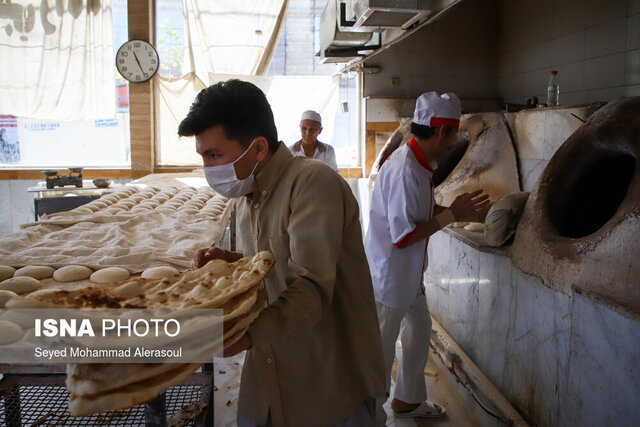 رعایت نشدن پروتکل‌های بهداشتی در نانوایی‌های اردستان