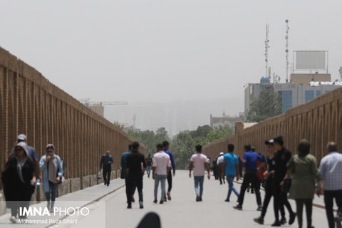 هوای اصفهان در وضعیت زرد/ سیستم پایش برخط کیفیت هوا قطع شد