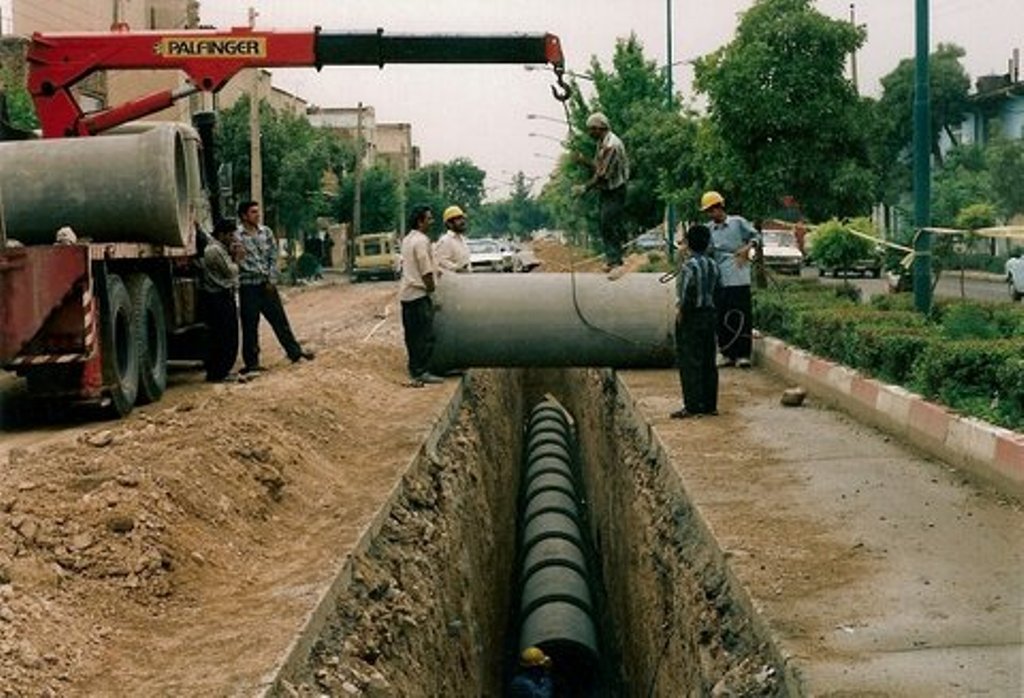 بازسازی شبکه فاضلاب شاهین شهر به روش نوین