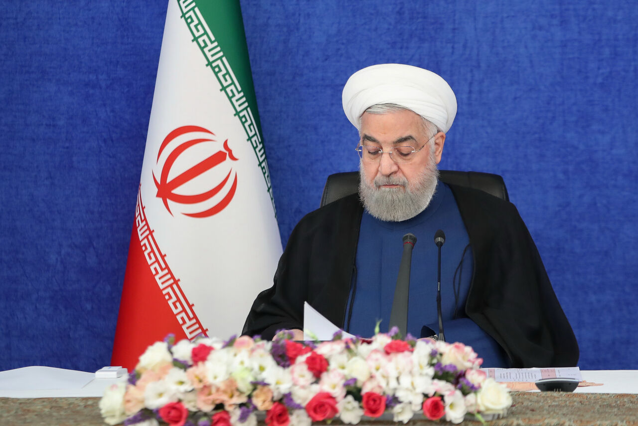 President Rouhani inaugurates energy ministry projects
