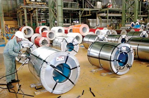Iran’s steel production down 50%