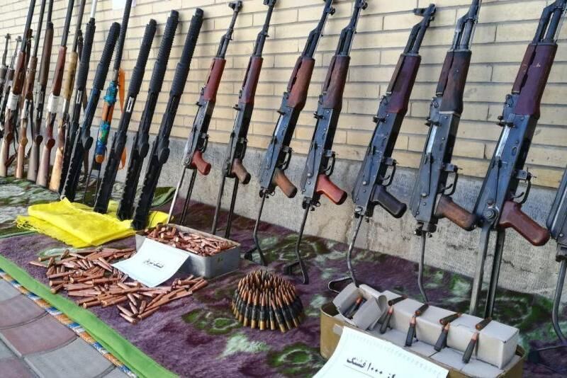 اعضای یک باند قاچاق اسلحه در اصفهان دستگیر شدند
