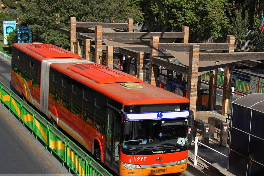 روزانه ۱۲۰ هزار اصفهانی با BRT جابه‌جا می‌شوند