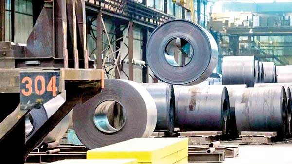 Steel export rises 20% in H1