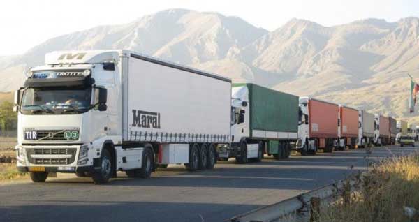 Transit of goods via Kermanshah province up 69% in 8 months on year
