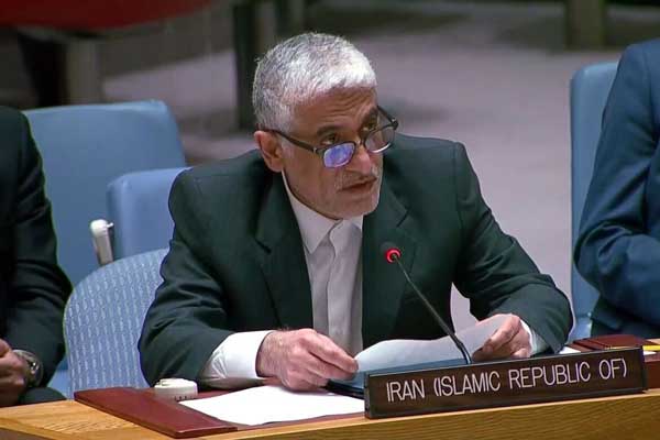 Diplomat says Iran reserves rights to respond to Israeli atrocities