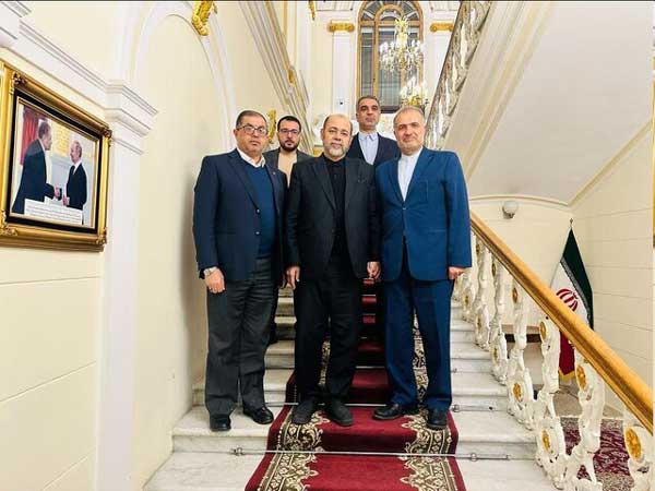 Iran’s ambassador to Russia meets senior Hamas official