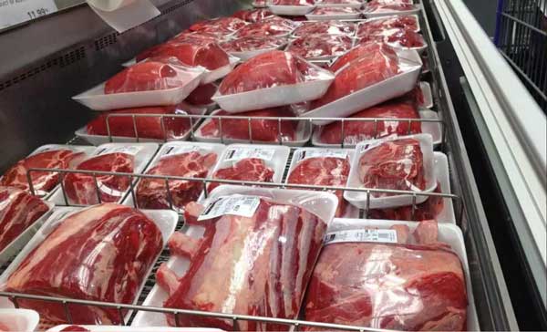 Over 36,000 tons of red meat produced in a month