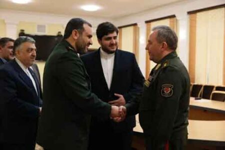 Iran, Belarus hold high-level defense talks