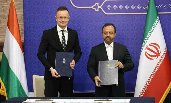 Iran, Hungary ink comprehensive co-op MOU in Joint Economic Committee meeting