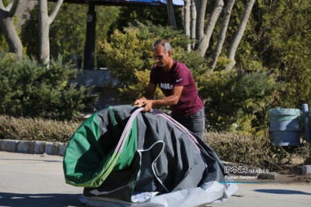 برپایی دو هزار و ۴۲۰ چادر در کمپ باغ فدک