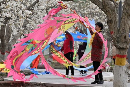 Grace, elegance, beauty major factors of Chinese ribbon dance