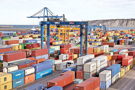 Annual non-oil export from North