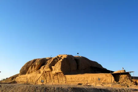 کارگاه‌ ۲هزار و ۷۰۰ ساله در کاشان