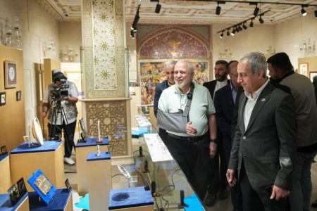 موزه هدایای دیپلماتیک اهدایی به «ظریف» افتتاح شد