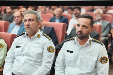 معارفه رئیس پلیس راهور شهر بهارستان