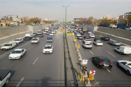 مصدومیت ۵ نفر در یک تصادف