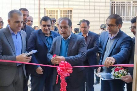 بهره‌برداری از پروژه عمرانی متعدد با حضور معاون استاندار