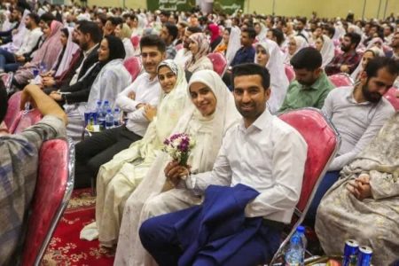 مشارکت شهرداری منطقه ۷ در برگزاری جشن ازدواج دانشجویی