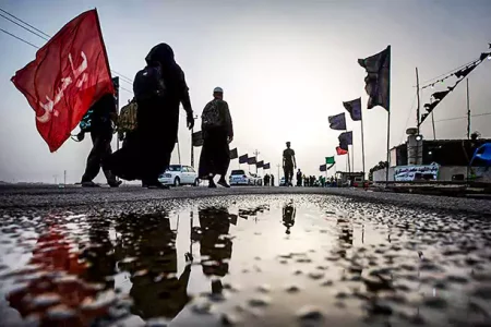نصف جهان، در مسیر اربعین