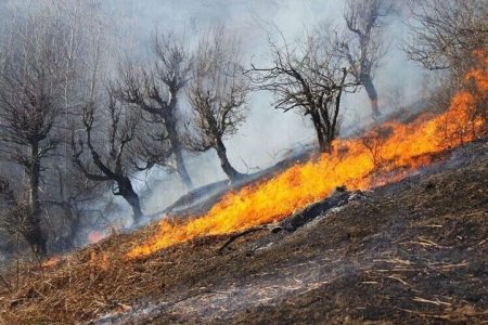 آتش به‌جان اصفهان