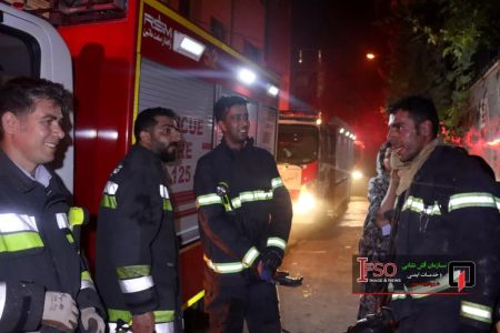 واکنش سریع آتش‌نشانان‌ها سدراه پیشرفت آتش