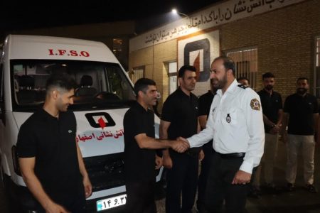 اعزام گروه دوم آتش نشانان اصفهان به کربلا