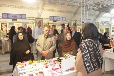رنگین‌کمان توانمندی‌ها، جلوه‌ای از هنر و اراده است