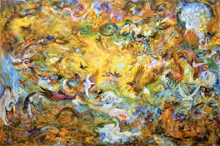 نقش استاد بر پرده آخر