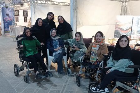 نمادی از اراده و تلاش در نمایشگاه رنگین‌کمان توانمندی