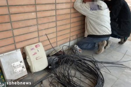 دستگیری سارق کابل مخابراتی شهر