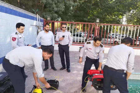 آتشنشانی اصفهان مجهز به تجهیزات زیرسطحی