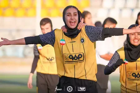 هفته هشتم لیگ برتر فوتبال بانوان برگزار شد