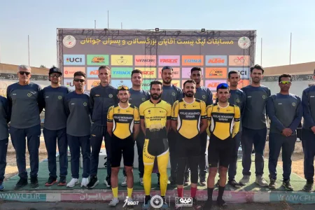 سپاهان قهرمان دوچرخه سواری پیست شد