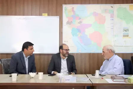 دیدار مدیر شرکت خدمات حمایتی کشاورزی استان با نماینده شاهین شهر و میمه