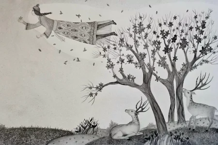 در گالری صفوی اصفهان