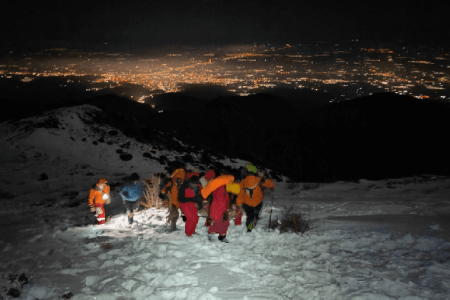 یخبندان کوه صفه اصفهان شوخی بردار نیست