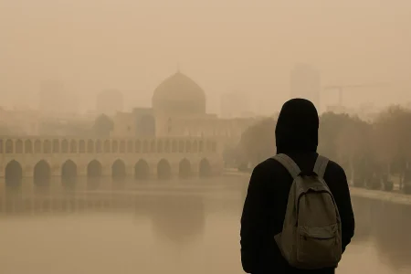 حبس آمار آلاینده‌های اصفهان