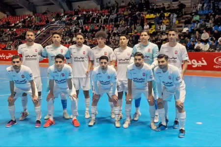 گیتی پسند در صدر لیگ برتر فوتسال ایران / بدرقه میهمان قزوینی با ۲ گل