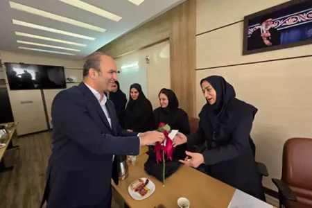 برگزاری مراسم تجلیل از مقام زن و مادر در شرکت شهرکهای صنعتی