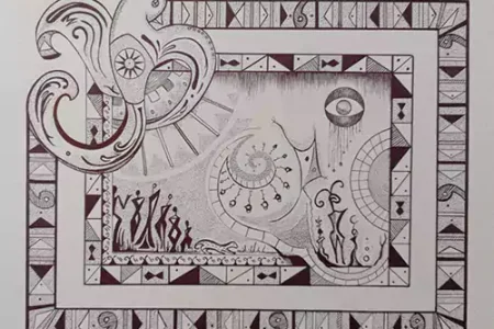 مروری بر نمایشگاه از کهن تاکنون که در گالری خانه صفوی  برپا بود