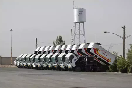 دوران تازه نظافت شهری + ۴۰ خودروی جدید