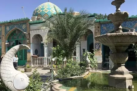 موریانه به جان بنای تاریخی «امامزاده احمد» افتاد