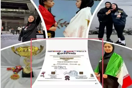 کسب مدال طلای لیگ جهانی کیک بوکسینگ