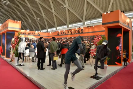حضور در مهم‌ترین رویداد ملی صنعت کفش